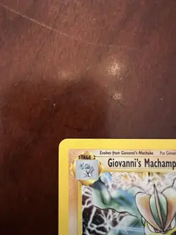 Pokemon Giovanni's Machamp Holo Gym Challenge 6/132 Unlimited LP-NM - Image 3