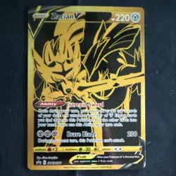 Pokemon Zacian V Promo Holo Sword & Shield SWSH076 220 HP - Image 1