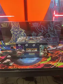 2 Pokemon Center Elite Trainer Boxes ME01 & ME02 w/ riftbound Booster Box sealed - Image 3