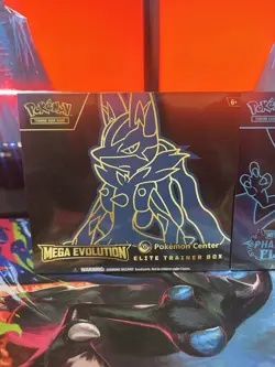 2 Pokemon Center Elite Trainer Boxes ME01 & ME02 w/ riftbound Booster Box sealed - Image 5