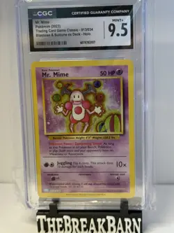 2023 Mr. Mime Pokemon 013/034 Blastoise & Suicune Deck CGC 9.5 MINT+ - Image 1