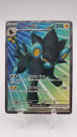 Pokemon Luxray ex 195/167 Twilight Masquerade Ultra Rare Full Art Holo NM - Image 1