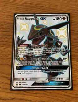 Rayquaza GX 177a/168 Hidden Fates Promo Pokemon 2019 - Image 1