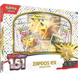 Pokemon Scarlet and Violet 151 ZAPDOS EX COLLECTION - Image 1