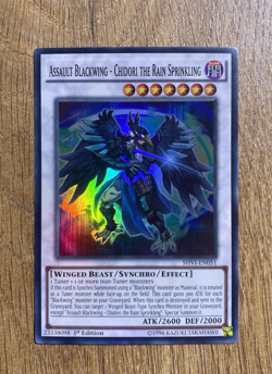 2x Assault Blackwing - Chidori The Rain Sprinkling | SHVI-EN051 | YuGiOh | Mint - Image 3