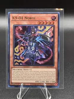 K9-04 Noroi DOOD-EN025 Ultra Rare NM 1st Edition Yugioh TCG - Image 1