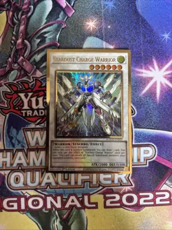 (EY) Stardust Charge Warrior MAGO-EN029 1st Edition Premium Gold Rare VLP - Image 1
