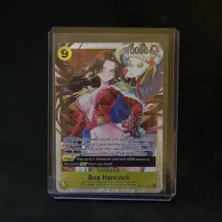 Boa Hancock OP14-112 SR The Azure Sea’s Seven Foil One Piece TCG English NM - Image 1