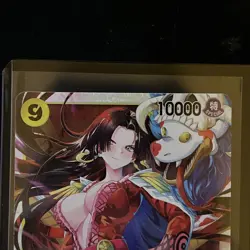 Boa Hancock OP14-112 SR The Azure Sea’s Seven Foil One Piece TCG English NM - Image 2