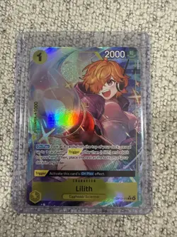 2025 One Piece Carrying On His Will Lilith Alternate Art Rare #OP13-113 - Image 1