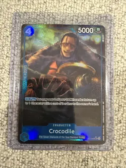 One Piece TCG Crocodile OP07-040 Alt Art The Best-Vol. 2 PRB-02 English NM - Image 1