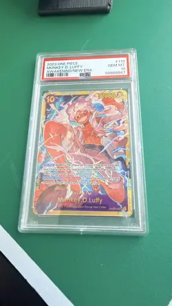 Monkey D Luffy OP05-119 SEC PSA 10 One Piece Card Game Awakening Of The New Era - Image 3