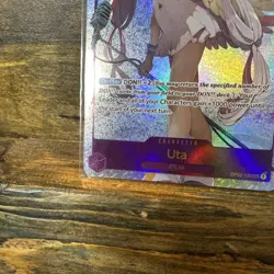 One Piece TCG Uta (Alternate Art) OP02-120 Paramount War Foil English! - Image 2