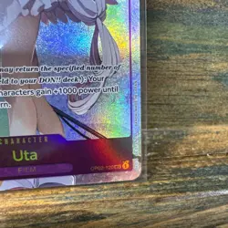One Piece TCG Uta (Alternate Art) OP02-120 Paramount War Foil English! - Image 3
