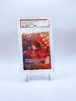 Monkey D. Luffy ST01-012 One Piece 1st Anniversary OP05 Promo PSA 10 GEM MINT - Image 1