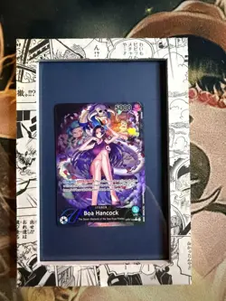 One Piece CCG TCG Boa Hancock OP07-038 Leader Alt Art English - Image 3