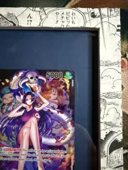 One Piece CCG TCG Boa Hancock OP07-038 Leader Alt Art English - Image 4