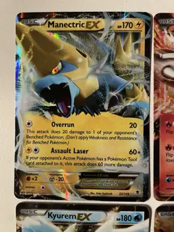 Pokemon TCG EX Card Lot Of 4 Various Sets 2012-2013 Holo Rares - Image 2