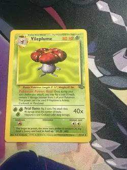 Pokemon TCG Vileplume 31/64 Jungle Unlimited Non-Holo Card - Image 1