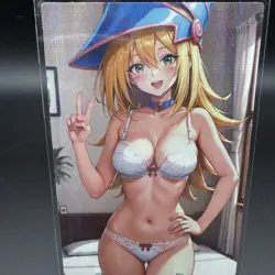 Dark Magician Girl Anime Waifu Card Doujin ACG Goddess Holo - Image 1