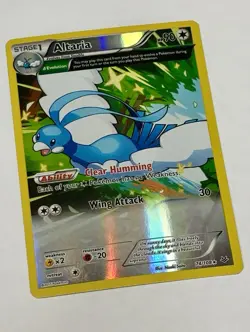 Altaria Roaring Skies 74/108 Reverse Holo Full Art Rare Pokemon Card NM (2015) - Image 2