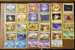 Pokemon Card Lot Vintage 1st Edition Team Rocket Fossil Base Set Jungle - Image 1