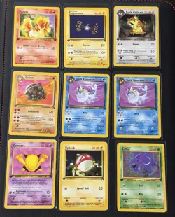 Pokemon Card Lot Vintage 1st Edition Team Rocket Fossil Base Set Jungle - Image 4
