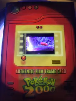 Topps Pokemon the Movie 2000 Authentic Film Frame Card - Image 2
