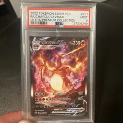 PSA 9 Charizard VMAX SWSH261 SWSH: Sword & Shield Promo Cards Holo - Image 1