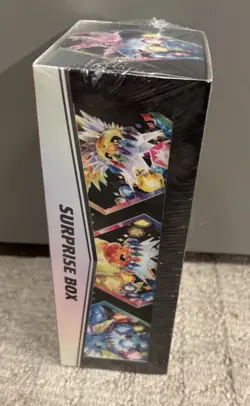 Pokemon Scarlet & Violet Prismatic Evolutions Factory Sealed Surprise Card Box - Image 3