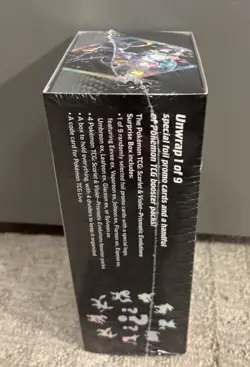 Pokemon Scarlet & Violet Prismatic Evolutions Factory Sealed Surprise Card Box - Image 4