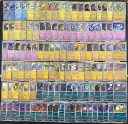Pokemon Destined Rivals Near Complete Bulk Set W/ Holo & ex 321 Cards - Image 3