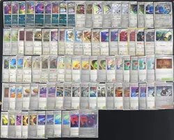 Pokemon Destined Rivals Near Complete Bulk Set W/ Holo & ex 321 Cards - Image 4