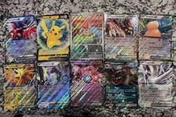 Pokemon *JUMBO* Card Lot Of 10 - Oversized Cards - NM/LP Condition! - Image 1