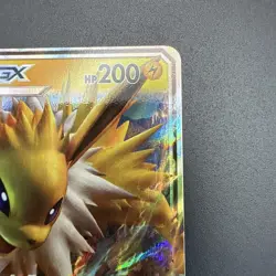 Jolteon GX SM173 - Full Art Holo Promo Rare Pokemon Card TCG - Image 4