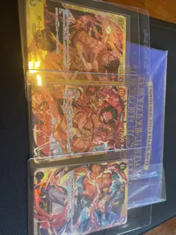Gol D Rodger Sec Sabo Sec Ace Sec One Piece Cards (Jap) - Image 1