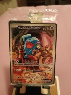 Team Rocket's Wobbuffet 203 Sv: Scarlet & Violet Promo Cards Holo - Image 1