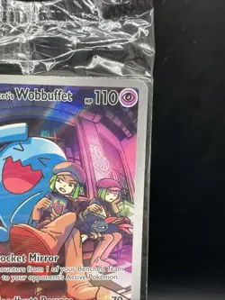 Team Rockets Wobbuffet 203 Black Star Promo Sealed Pokemon Card - Image 3