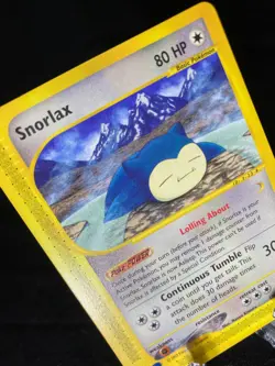 Snorlax 100/144 Skyridge Common Pokemon TCG Card NM Never Played - Image 2