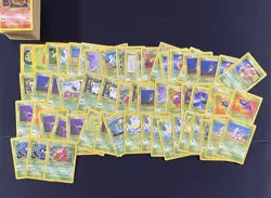 Pokemon Card Lot MP/HP Gen 1 WoTC Vintage 200+ Cards - Image 1