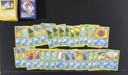 Pokemon Card Lot MP/HP Gen 1 WoTC Vintage 200+ Cards - Image 3