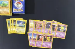 Pokemon Card Lot MP/HP Gen 1 WoTC Vintage 200+ Cards - Image 4