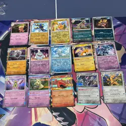 Paldean Fates Pokemon Holo & Reverse LOT - 15 Cards All NM - Image 1