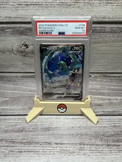 PSA 10 Rayquaza V 146/132 CS4bC SR Alternate Art Simplified Chinese Pokemon Card - Image 1
