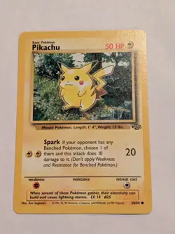 Pikachu - 60/64 - Pokemon Jungle Unlimited Card Singles #2 - Image 1