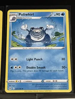 Pokemon TCG Poliwag/Poliwhirl/Poliwrath 5 Card Lot - Image 3