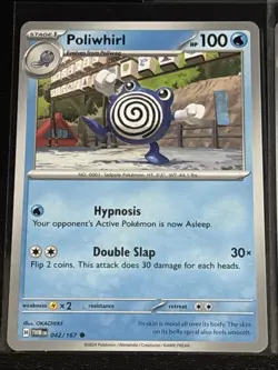Pokemon TCG Poliwag/Poliwhirl/Poliwrath 5 Card Lot - Image 4