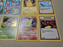 Lot Pokemon Cards Vintage Modern Wotc Singles Holo Rare Shadowless Tag Team 1st - Image 4