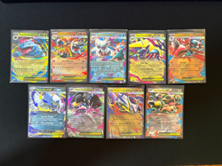 2025 Pokemon Mega Evolutions EX Double Rare 9 Card Lot - Image 1