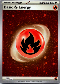 Fire Energy - SVE002 - Pokemon 151 Cosmos Holo Rare Card NM - Image 1